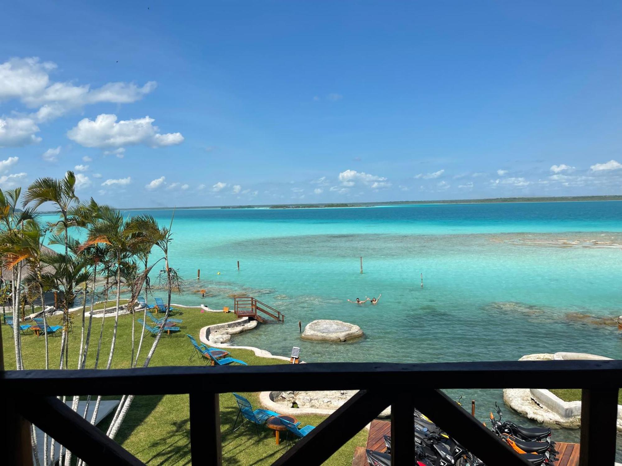 Blue Caribe Bacalar Front Lagoon Exterior photo