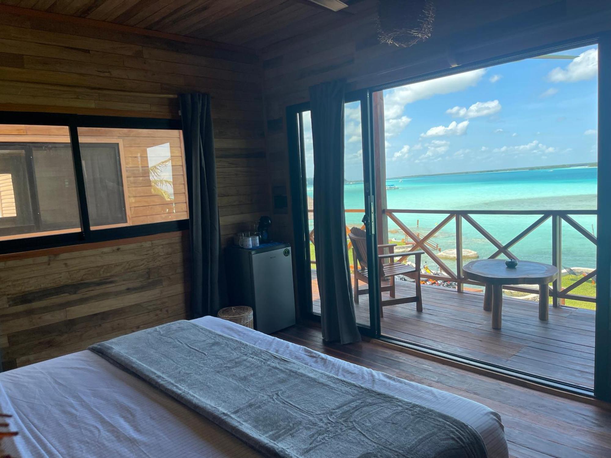 Blue Caribe Bacalar Front Lagoon Exterior photo