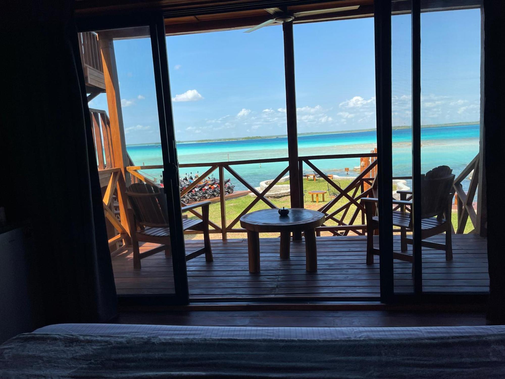 Blue Caribe Bacalar Front Lagoon Exterior photo